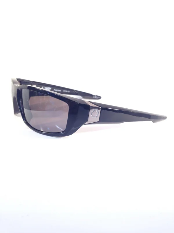 Spy Dirty Mo Sunglasses - Black, Happy Bronze Polar, Black Mirror