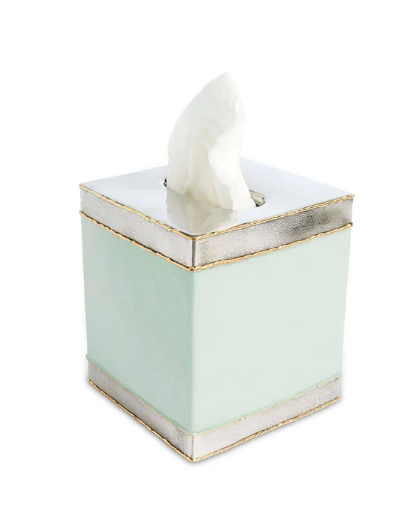 Julia Knight Cascade Tissue Box COVER, Surf