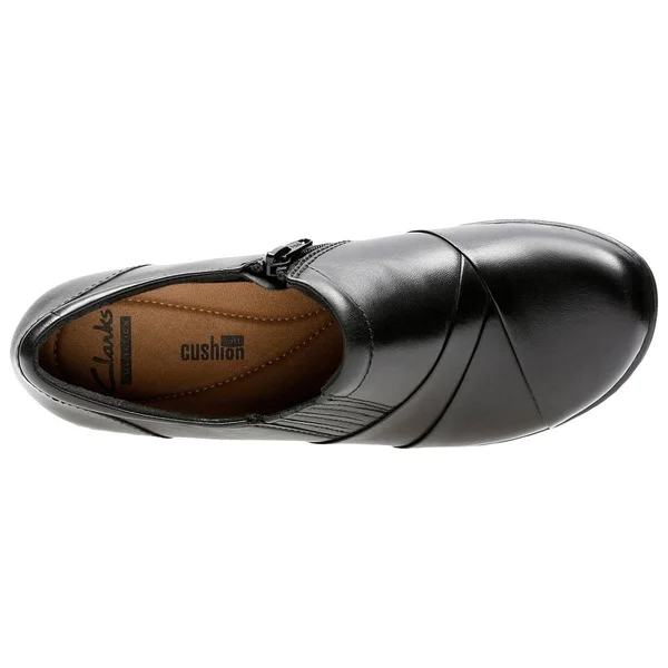 Women's Clarks Channing essa, Size: 6, Black Leather