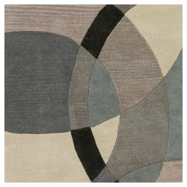 Art of Knot Gavar Taupe Modern 6' x 9' Area Rug