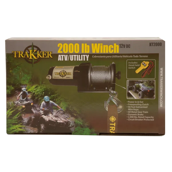 Keeper, KT2000 Electric Winch 2000lb