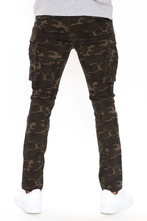 Mens Summer Games Cargo Pants in Camouflage Size 32 by Fashion Nova