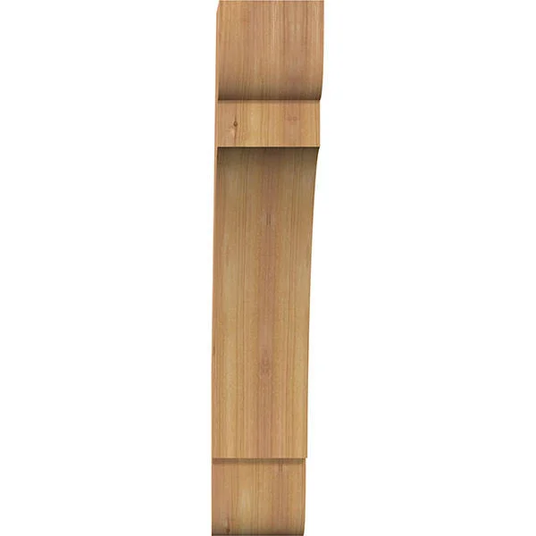 5 1/2x22W x 18x22D x 30x22H Olympic Smooth Brace - Western Red Cedar