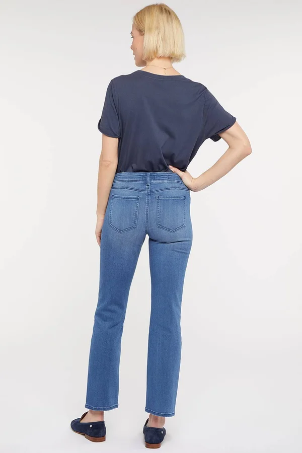Nydj Marilyn Straight Leg Ankle Jeans - Size 4 in Tremaine at Nordstrom
