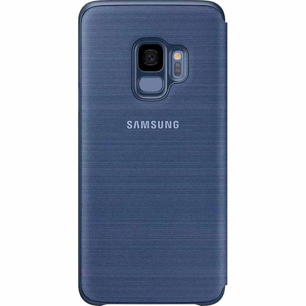 Samsung LED Wallet Cover for Galaxy S9 - Blue