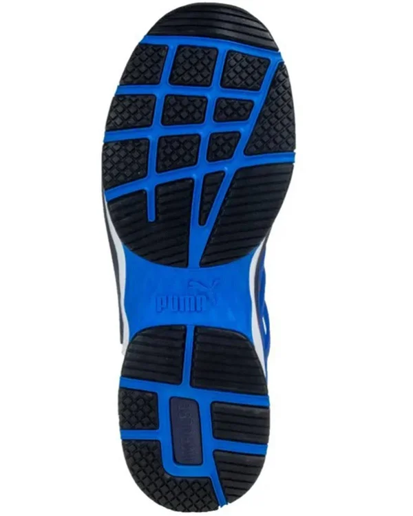 Men's Puma Safety Shoes Velocity Low 2.0 SD Work Shoe - Size: 7, Blue