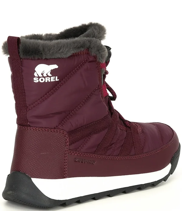 Sorel Youth Whitney II Short Lace Boot Size 1 - Purple