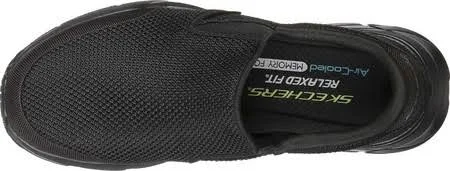 Skechers Men's Relaxed Fit Equalizer 4.0 Krimlin Slip-On - Black/Black