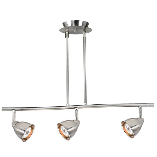 Cal Lighting SL-954-3-DB-CRU 3-Lights Serpentine Dark Bronze & Cone Rust