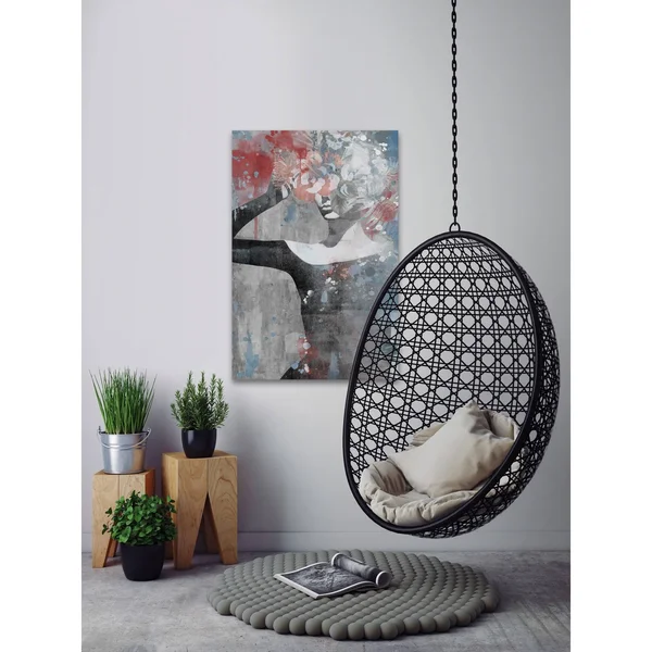 Marmont Hill Confused and Unknown Canvas Wall Art, Size: 45 inch x 30 inch