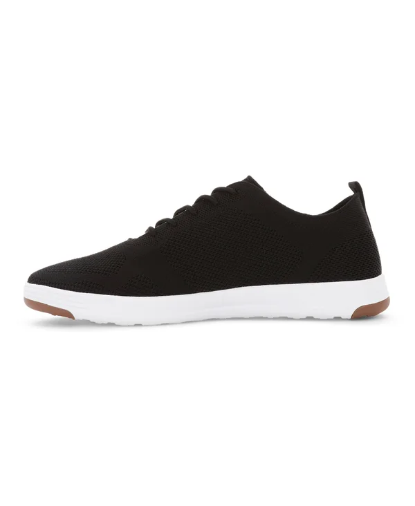 Perry Ellis Men's Tread Sneakers in Black - Size 11.5, Solid, Regular