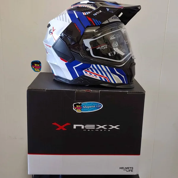 Nexx X.WED 2 Wild Country Helmet, black-yellow, Size L