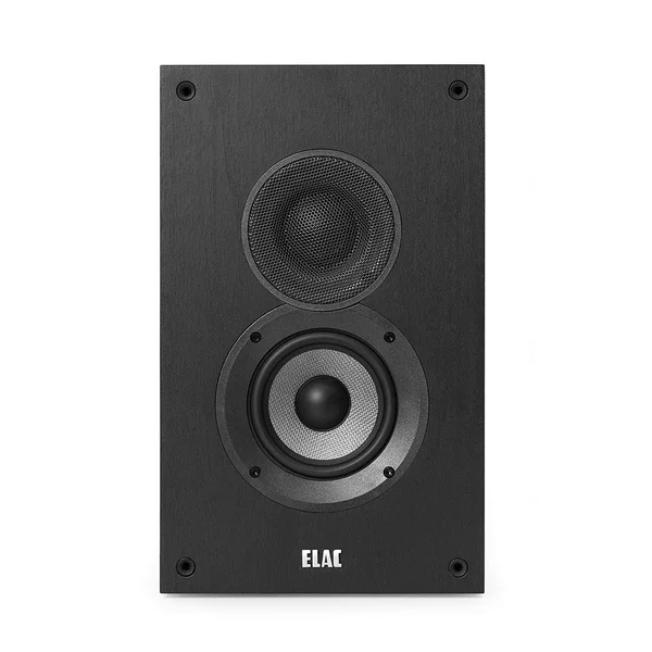 Elac Debut 2.0 OW4.2 On-Wall Speakers, Black (Pair), 4 x 7.9 x 12.8