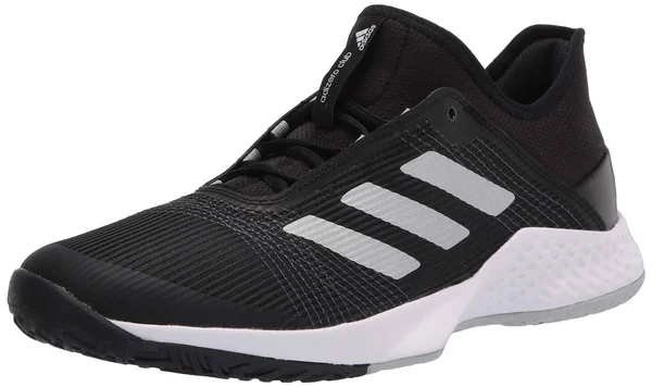 Adidas Adizero Club Black/Silver Men's Shoes - Size: 12