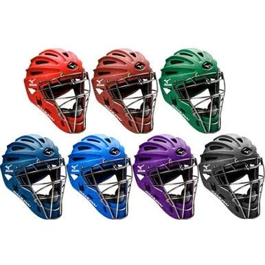 Mizuno Women's Samurai Fastpitch Catcher&s Helmet Royal