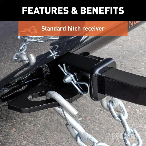 Curt 112783 Class 1 Trailer Hitch with 1-1/4x22 Ball Mount