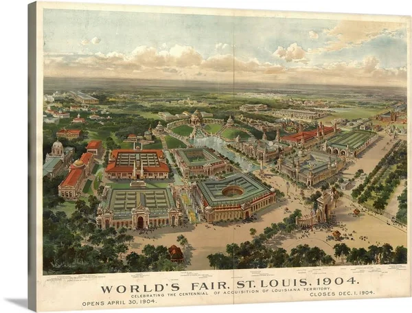 St Louis Worlds Fair, Canvas Wall Art, 24x18, Great Big Canvas