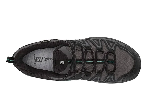 Salomon Women's x Crest GTX Hiking Shoes Magnet, Black, Atlantis 10