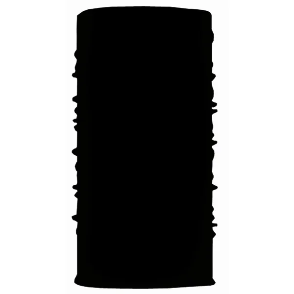 Black Neck Gaiter Tube Bandana Neck Gaiter, Polyester Solid, 120 Pack