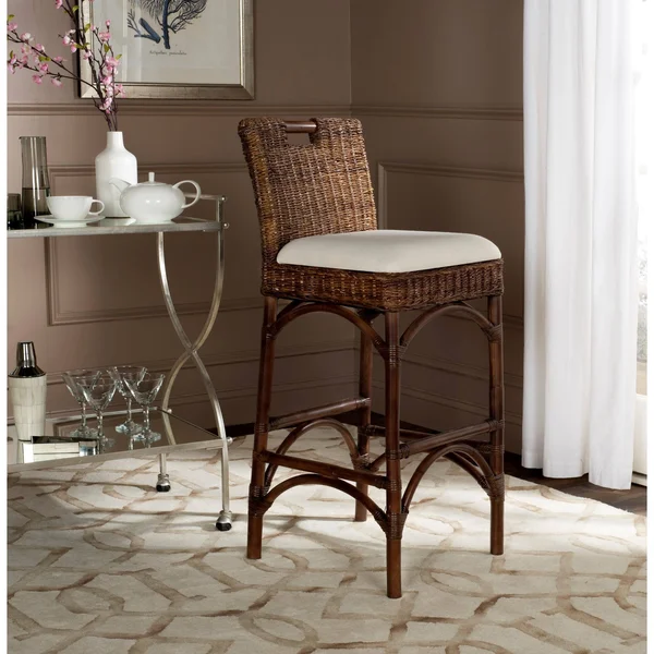 Safavieh Fremont Bar Stool, Brown