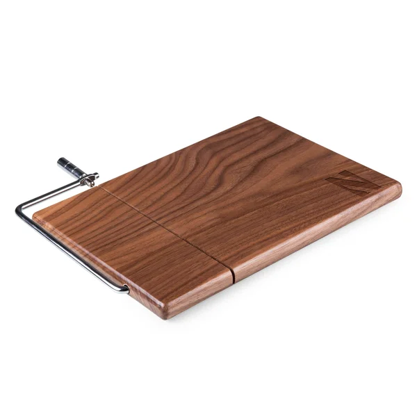 Northwestern Wildcats Meridian Cutting Board & Cheese Slicer - 9.8 x 6.8 x 0.5