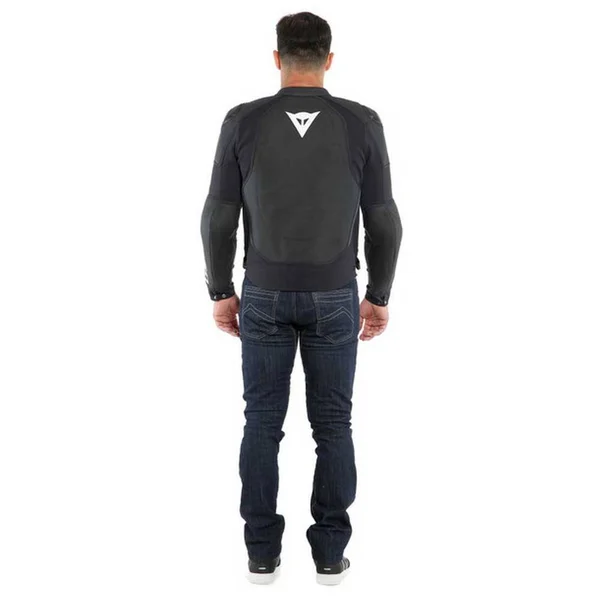 Dainese Intrepida - Leather Jacket Perforated - Matt-Black/Matt-Black/Matt-Black - 52