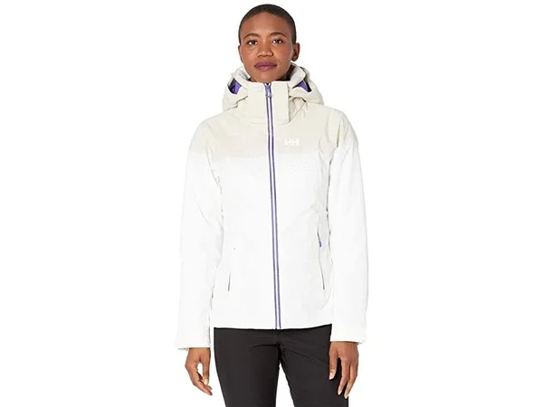 Helly Hansen Women's Motionista Light Lifaloft Ski Jacket White XL
