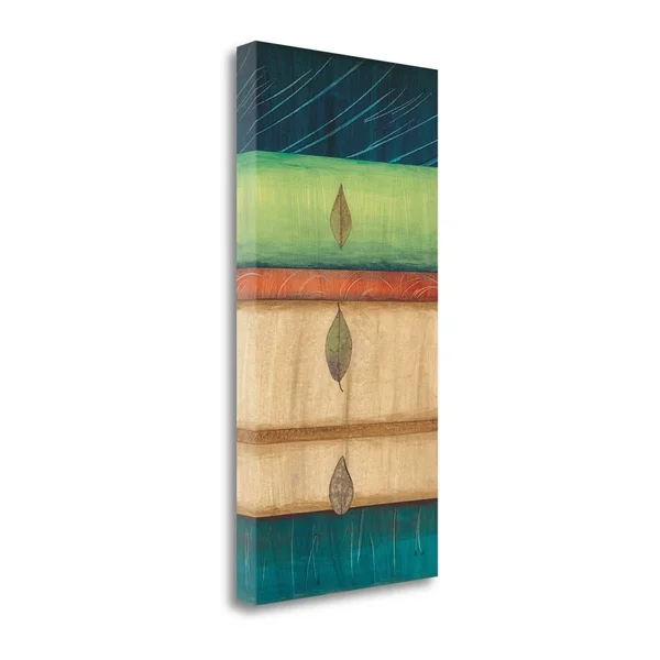 39x22 x 20x22 Springing Leaves I by Laurie Fields Fine Art Giclee Print
