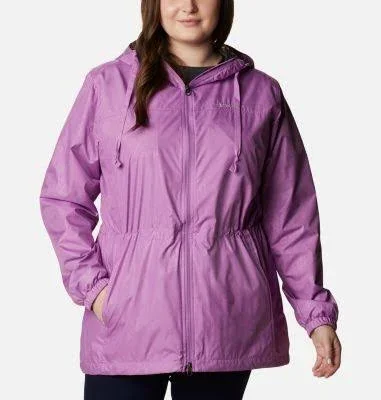 Columbia Women's Auroras Wake III Mid Jacket, Large, Blossom Pink Art Bqt