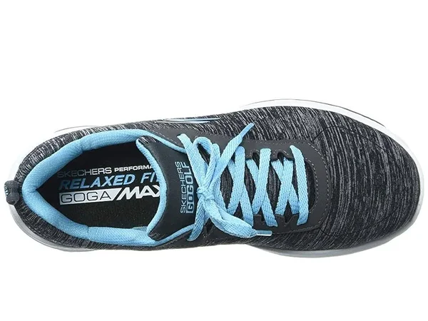 Skechers Women's Go Golf Walk Sport Golf Shoes - Black/Blue - 7 - Medium