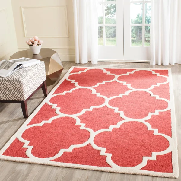Safavieh Cambridge Dark Brown/Ivory Area Rug; 6& x 9&
