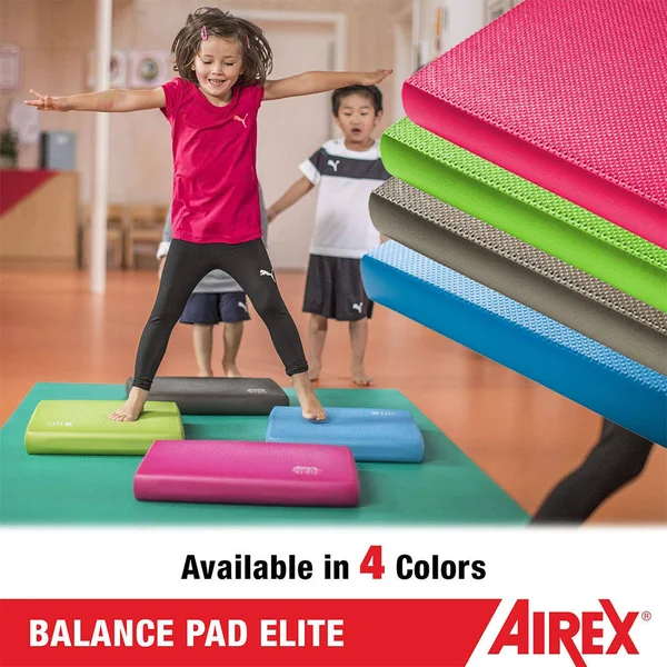 Airex Elite Gym Physical Therapy Workout Yoga Exercise Foam Balance Pad - Gray, Grey