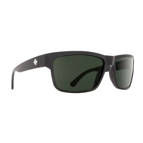Spy Frazier Sunglasses - Black, Happy Grey Green