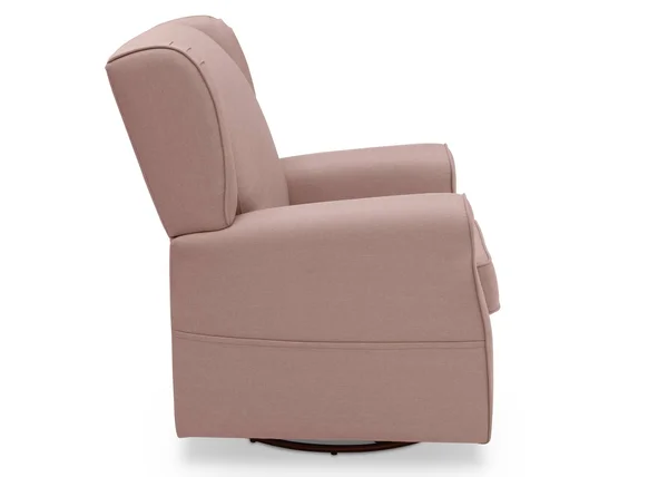 Delta Children Reston Nursery Glider Swivel Rocker Chair - French Grey