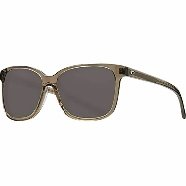 Costa Del Mar May Taupe Crystal Sunglasses - Gray 580G Lens