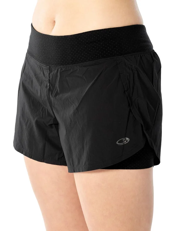 Icebreaker Women's Impulse Training Shorts Black - S