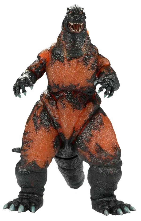 NECA Classic 1995 Burning Godzilla Head to Tail Action Figure 12x22