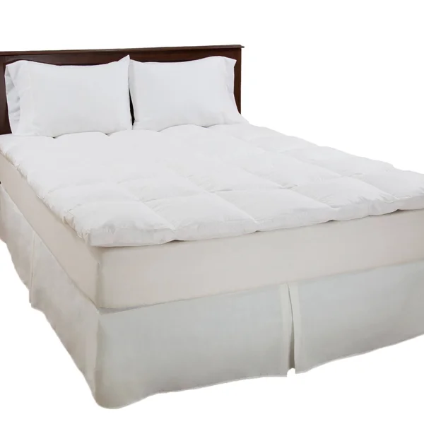 Duck Feather 2x22 Gusset Mattress Topper (Queen) White - Yorkshire Home