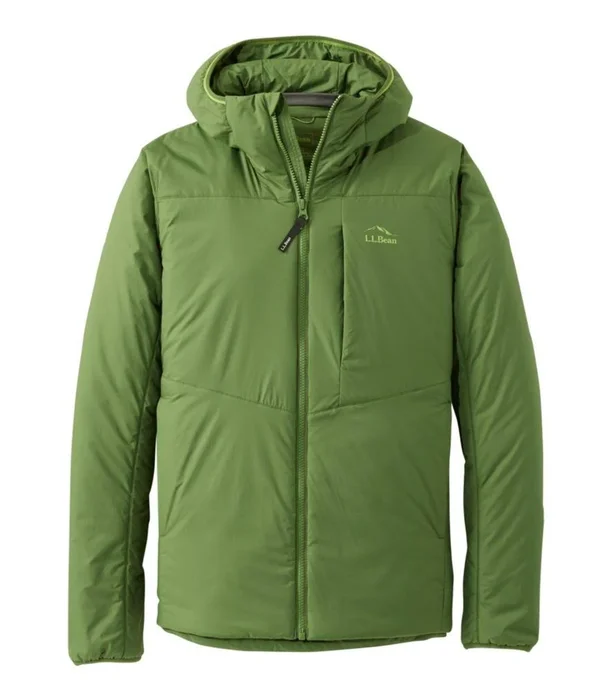 Men's Stretch Primaloft Packaway Hooded Jacket Green Extra Large, L.L.Bean