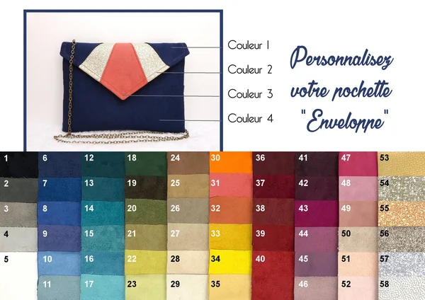 Personalize Wedding Pouch, Custom Envelope Clutch, Wedding Evening Clutch, Bridesmaid, Suede Clutch