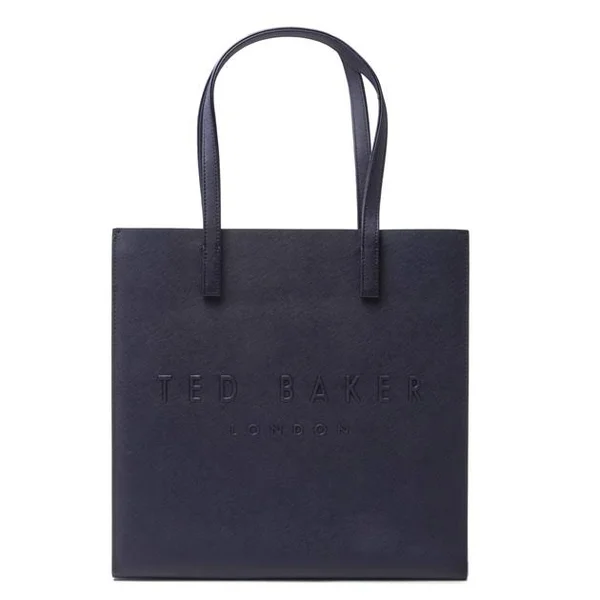 Ted Baker Soocon Crosshatch Large Blue Handbag