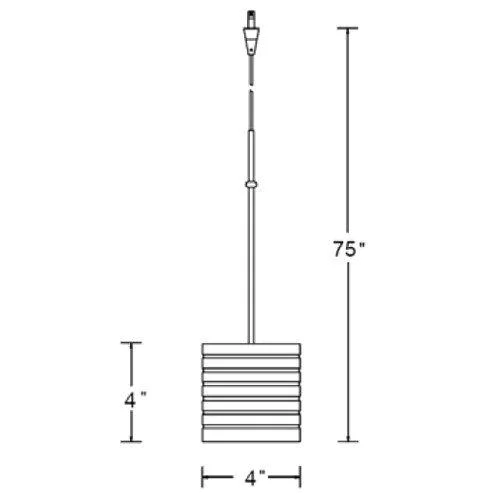 WAC Lighting Tulum MP-914 Pendant Light