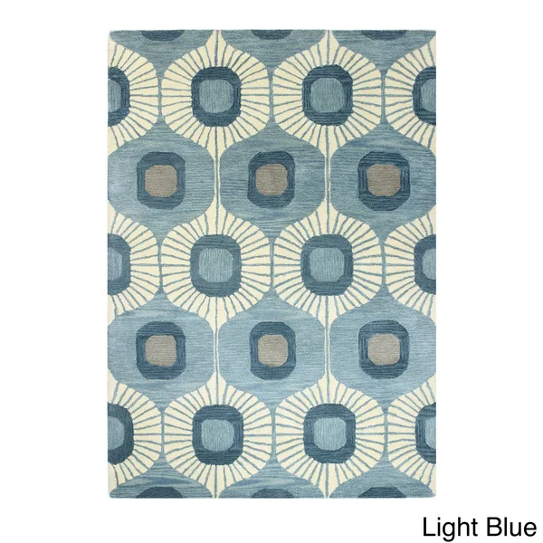 Bashian Chelsea ST103 Runner Rug - 2&6x22 x 8& - Light Blue