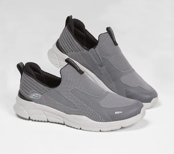 Skechers Sport Equalizer 4.0-Baylock Men's Slip on - Charcoal Size 8.5