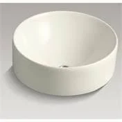 Kohler 14800-96 Vox Round Vessel Bathroom Sink - Biscuit