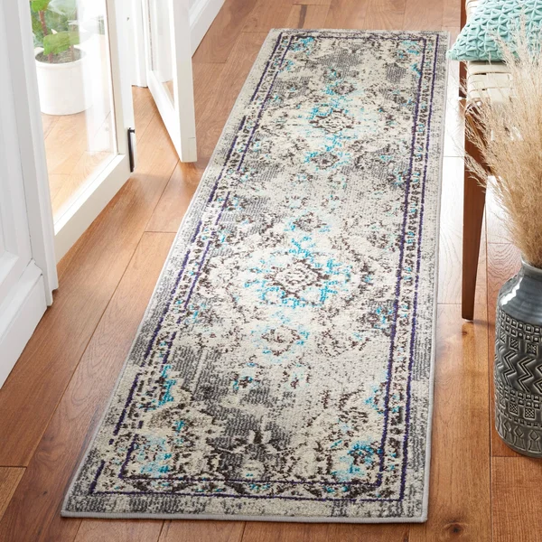 2' x 8' Runner Area Rug - Grey, Safavieh