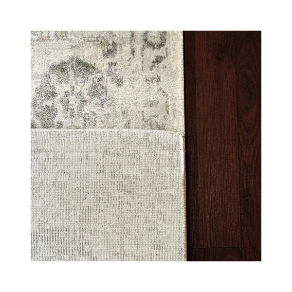 Dynamic Rugs Castilla 3530 7&10x22 x 10&10x22 Ivory, Grey Area Rug