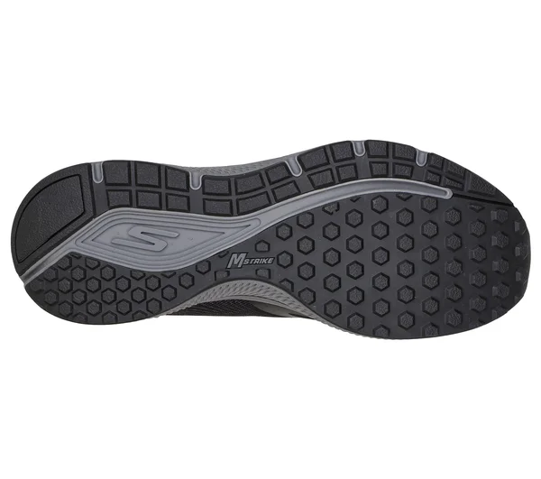 Skechers Men's GOrun Consistent - Fleet Rush Running Shoes - Black/Gray, 9.0