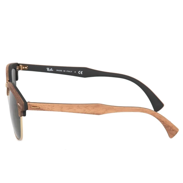 Ray-Ban Clubmaster Wood Sunglasses - RB3016M - Black/Green