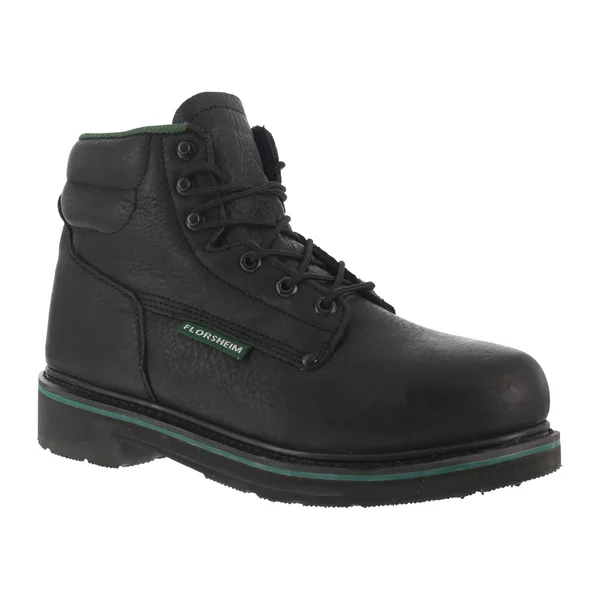 Florsheim Work Utility Men's 6x22 Steel Toe Work Boot Black - 15 Narrow